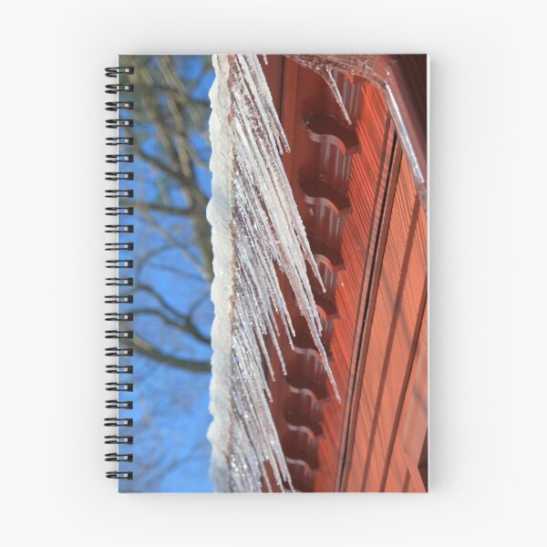 Item preview, Icicles On A Red Barn designed and sold by UrbanPortraits.