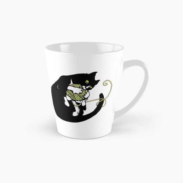 Item preview, Black Butler Cat with Yarn designed and sold by DilatorySloth.