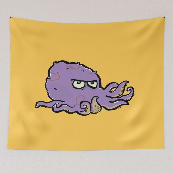 Item preview, the grumpy octopus designed and sold by greendeer.