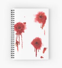 I got shot Spiral Notebook