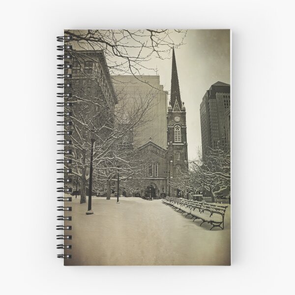 Item preview, Winter at The Old Stone Church  designed and sold by MClementReilly.