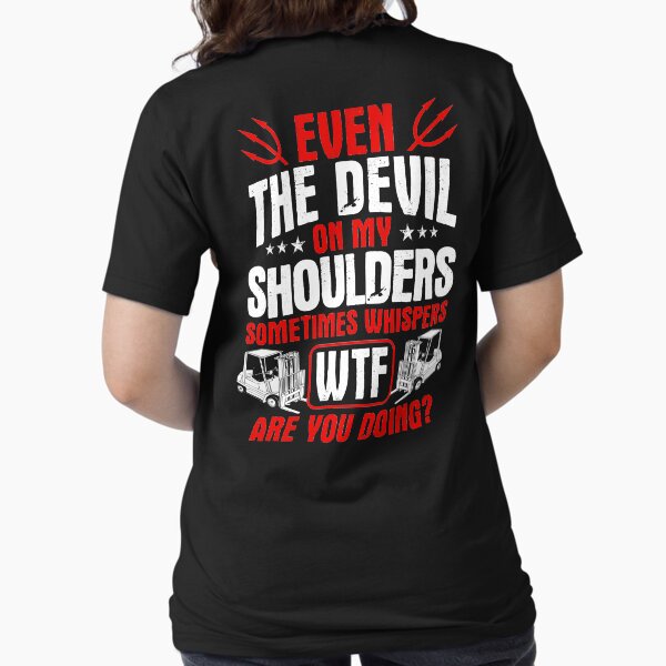 Vista previa del artículo con la obra «Carretilla elevadora Conductor Carretilla elevadora Operador Carretilla elevadora Regalo», diseñado y vendido por Krautshirts.