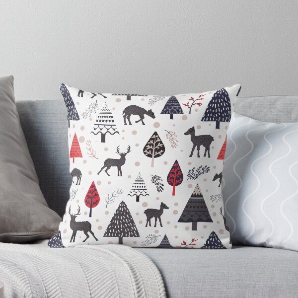 Item preview, Cute Reindeer Christmas Art designed and sold by Lady Bruniere.