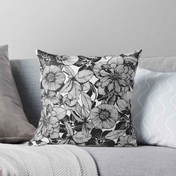 Item preview, Hellebore lineart florals designed and sold by camcreativedk.