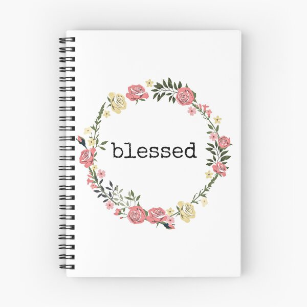Item preview, Blessed, Quotes, Gifts, Presents,  happy, joyful, joyous, blissful, glad, favoured, fortunate, lucky, flourishing, popular, charming designed and sold by avit1.