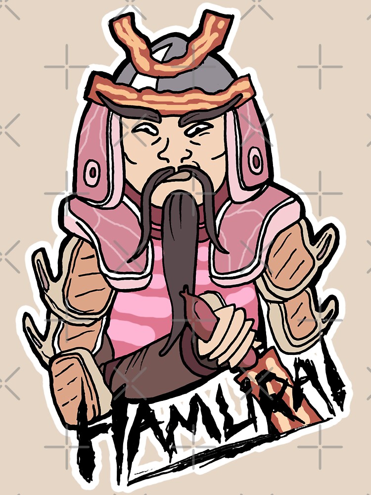 Hamurai from Rick and Morty™ for lovers of ham and samurai warriors! by sketchNkustom