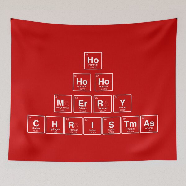 Item preview, Ho Ho Ho Merry Christmas - White designed and sold by CuthbertBiggins.