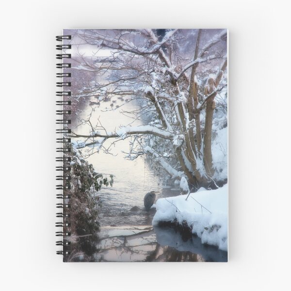Item preview, Heron Winter Scene designed and sold by Tracy Riddell.