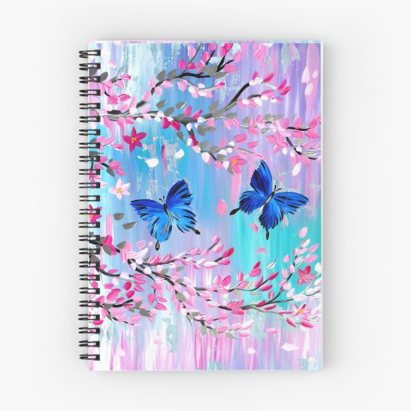 Artikelvorschau, Schmetterlinge mit japanischer Kirschblüte - Ulysses-Schmetterlinge entworfen und verkauft von CateJacobs.