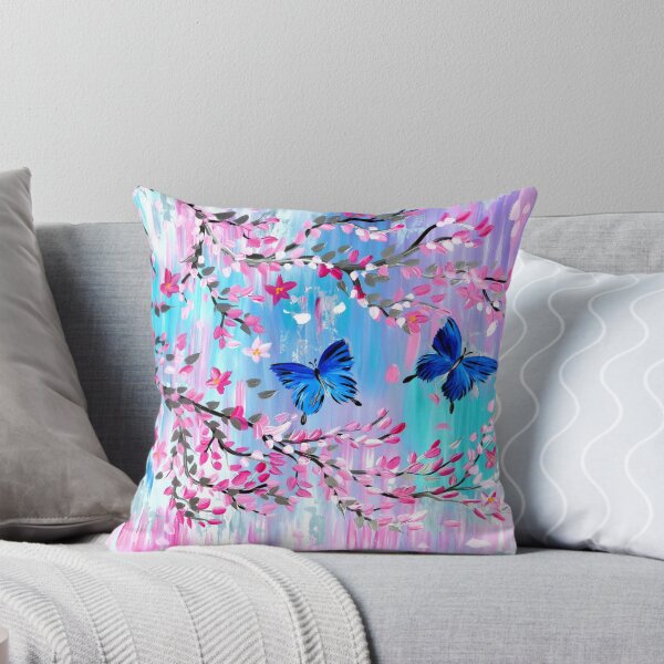 Item preview, Butterflies with Japanese Cherry Blossom- Ulysses butterflies designed and sold by CateJacobs.