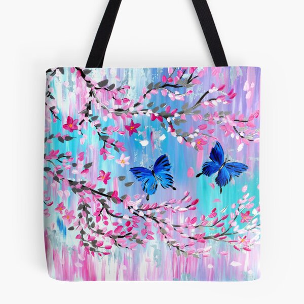 Item preview, Butterflies with Japanese Cherry Blossom- Ulysses butterflies designed and sold by CateJacobs.