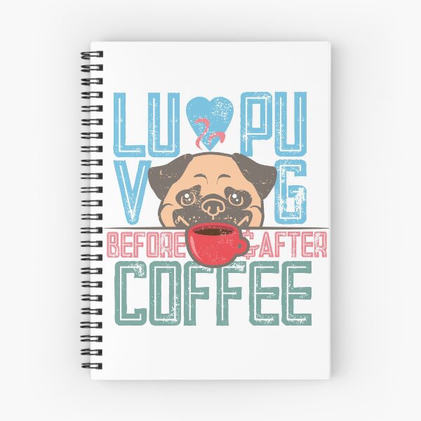 Item preview, HUG PUG YIPEE COFFEE designed and sold by bennikaufmann.