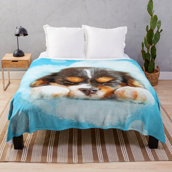 Item preview, Cavalier King Charles Spaniel Puppy designed and sold by k9printart.
