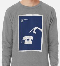 ET Minimal movie Poster Lightweight Sweatshirt