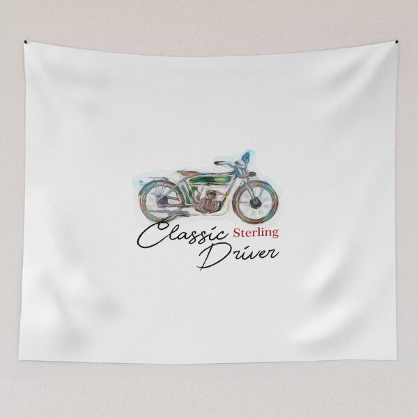 Item preview, Classic Driver, Motor Bicycle, Oldtimer designed and sold by mh107.
