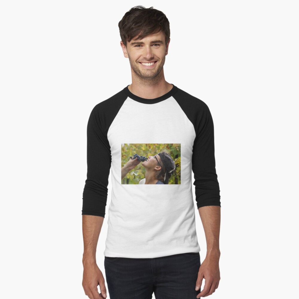 Item preview, Baseball ¾ Sleeve T-Shirt designed and sold by MagpieSprings.