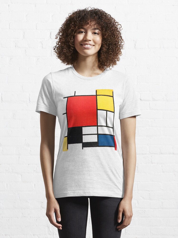 "Piet Mondrian" T-shirt for Sale by andreinikola | Redbubble | mondrian ...