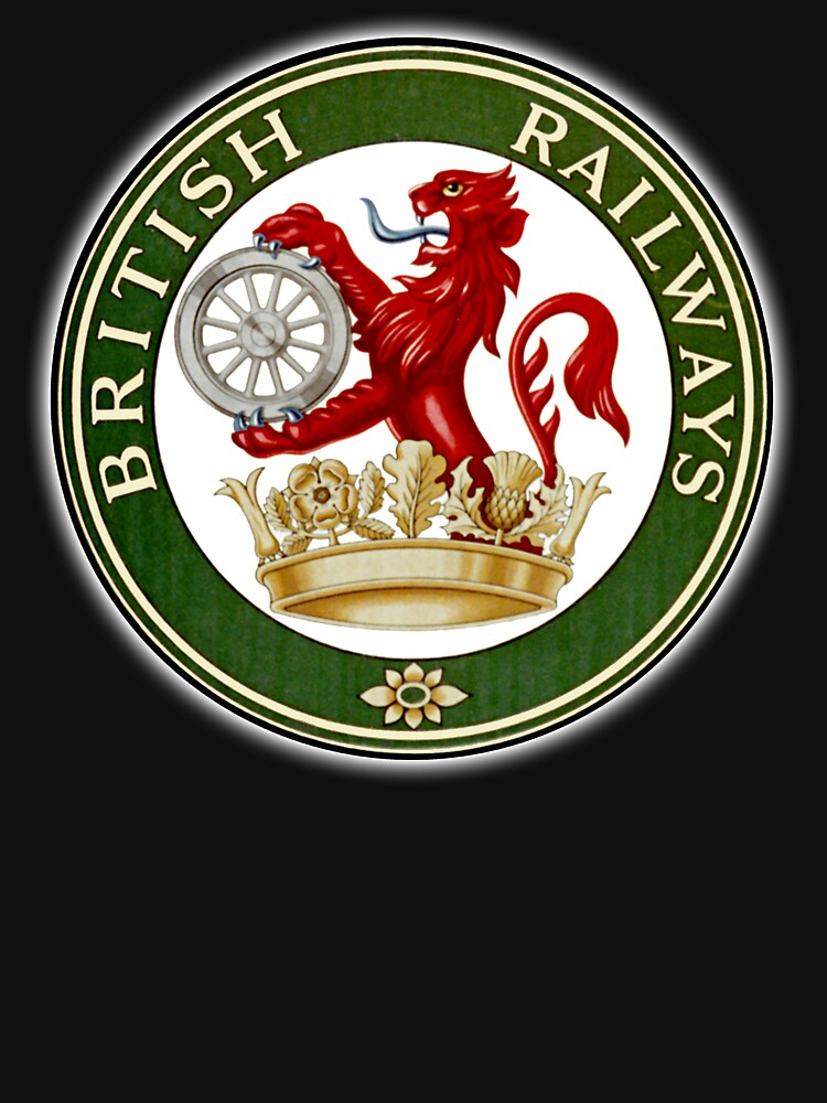 BRITISH RAILWAYS. BR, SIGN, Trains, Train Spotters, Railwayana, Circular variant, 1956 logo. by TOMSREDBUBBLE