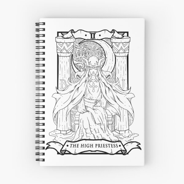 Item preview, Tarot Card The High Priestess designed and sold by Fabian Manser.