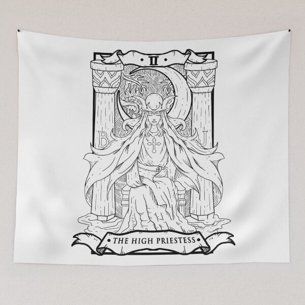 Item preview, Tarot Card The High Priestess designed and sold by Fabian Manser.