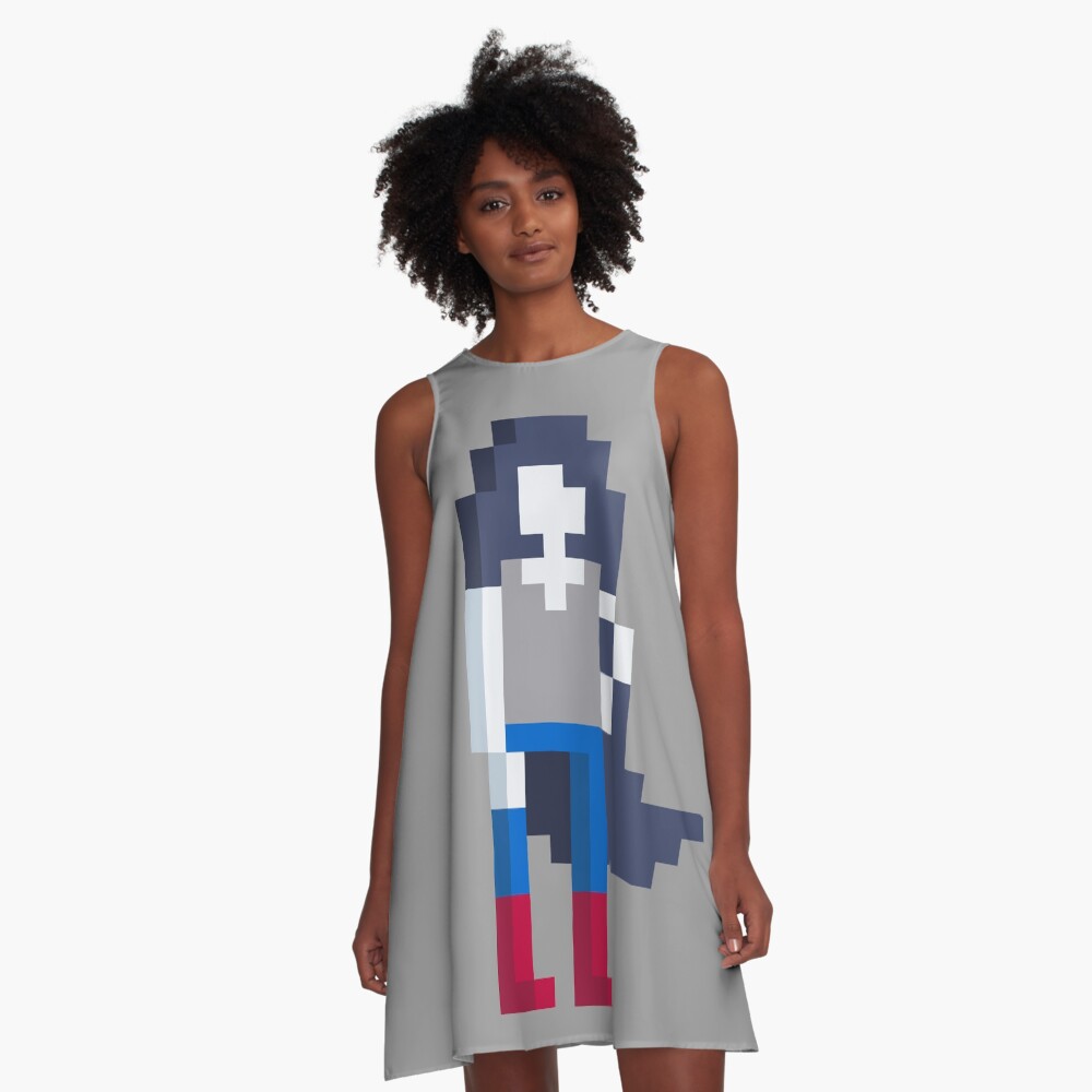 Adventure Time Marceline Voxel Style A-Line Dress