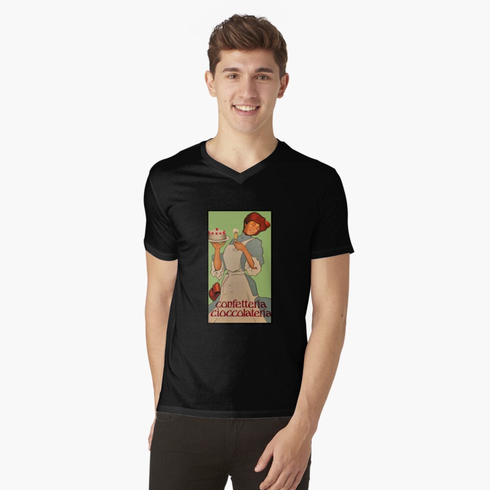 Item preview, V-Neck T-Shirt designed and sold by MaluC.