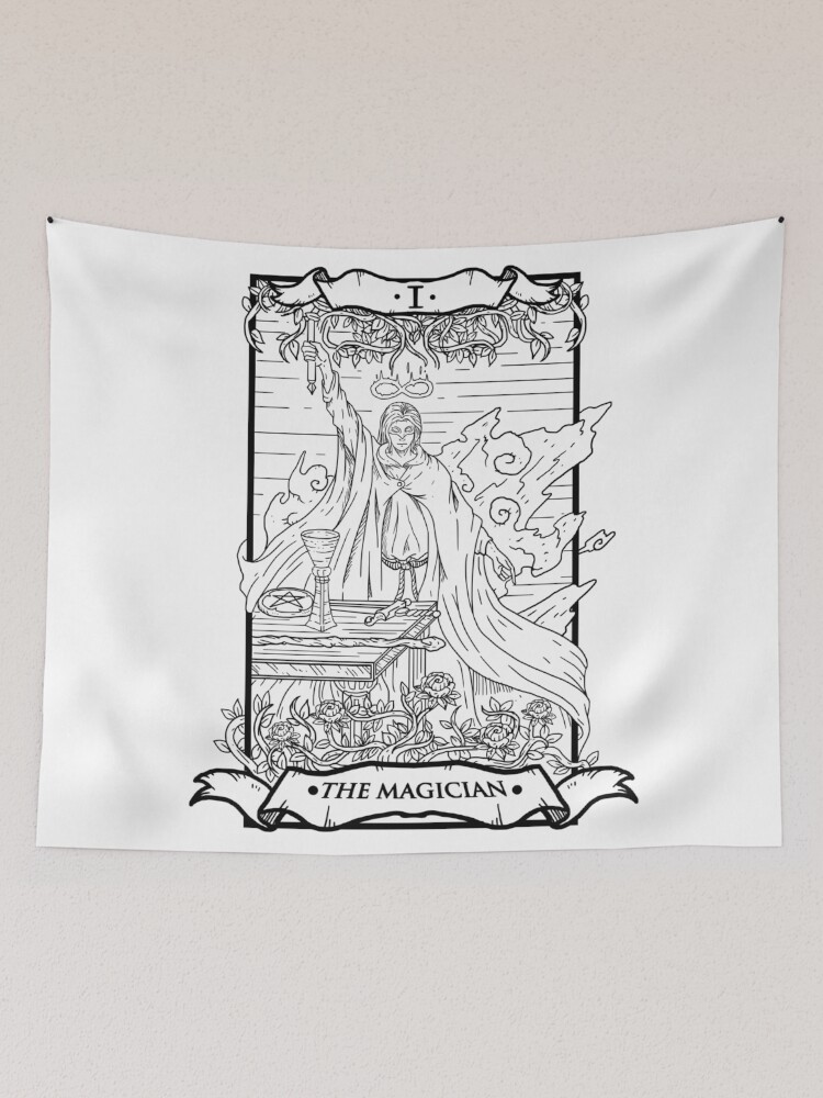 The magician tarot discount tapestry