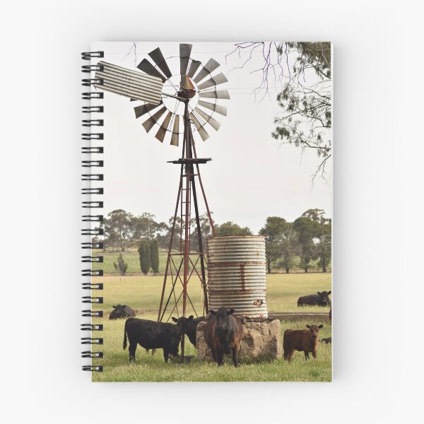 Item preview, Cattle under the windmill. designed and sold by Ally Peter.