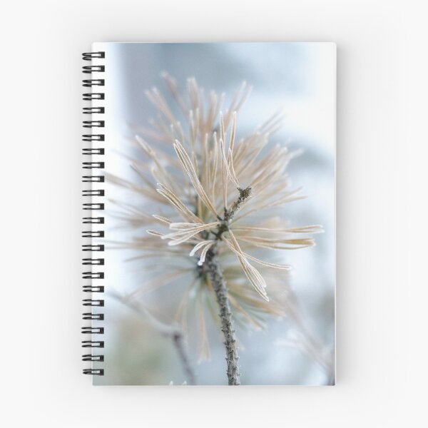 Item preview, Pine needles covered with frost designed and sold by Linn Arvidsson.