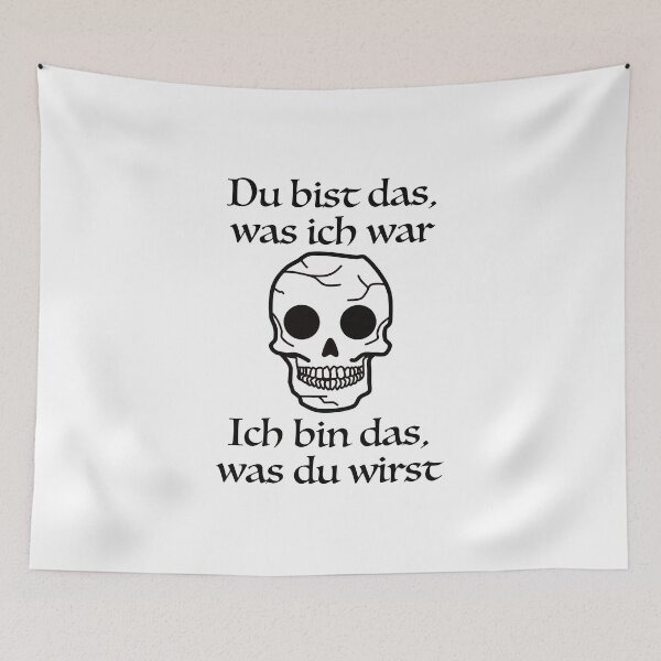 Item preview, Skull skull with spell designed and sold by Patricia Piotrak.