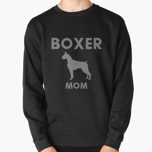 Boxer Mom Pullover Sweatshirt