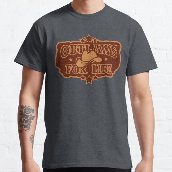 Outlaw For Life T Shirts Redbubble - red numb shirt roblox template