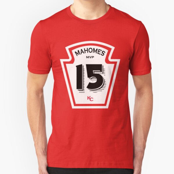 Patrick Mahomes Ketchup Bottle Slim Fit T-Shirt