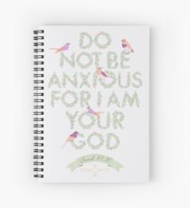 YEARTEXT 2019 (Floral Letters) Spiral Notebook