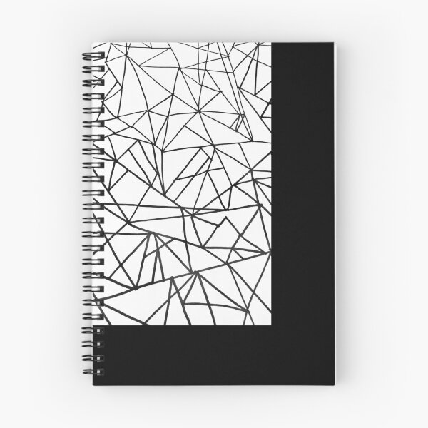 Item preview, Patrón geométrico de triángulos en blanco y negro designed and sold by IMJones.