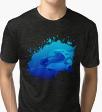 Subnautica Seamoth Splatter Tri-blend T-Shirt