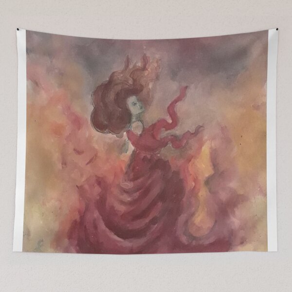 Item preview, Elemental Witch - Fire designed and sold by Jen Hallbrown.