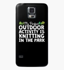 Knitting In The Park Case/Skin for Samsung Galaxy