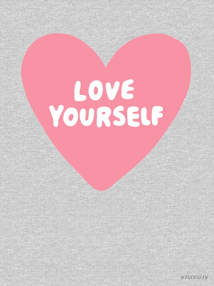 Thumbnail 7 of 7, Classic T-Shirt, Love Yourself designed and sold by evannave.