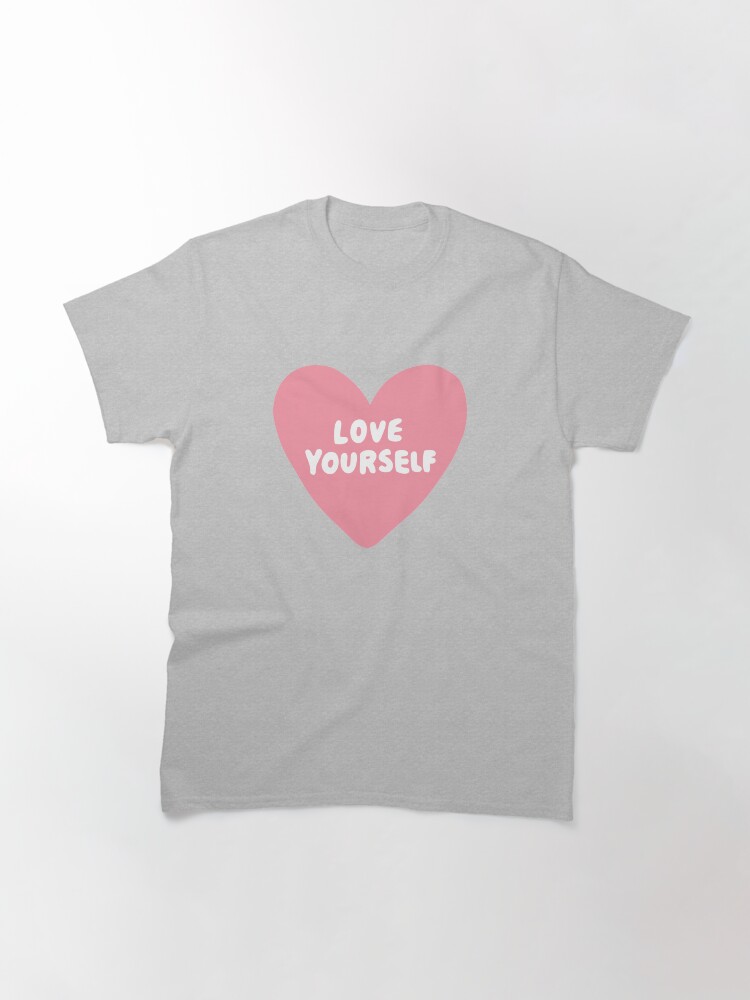Thumbnail 3 of 7, Classic T-Shirt, Love Yourself designed and sold by evannave.