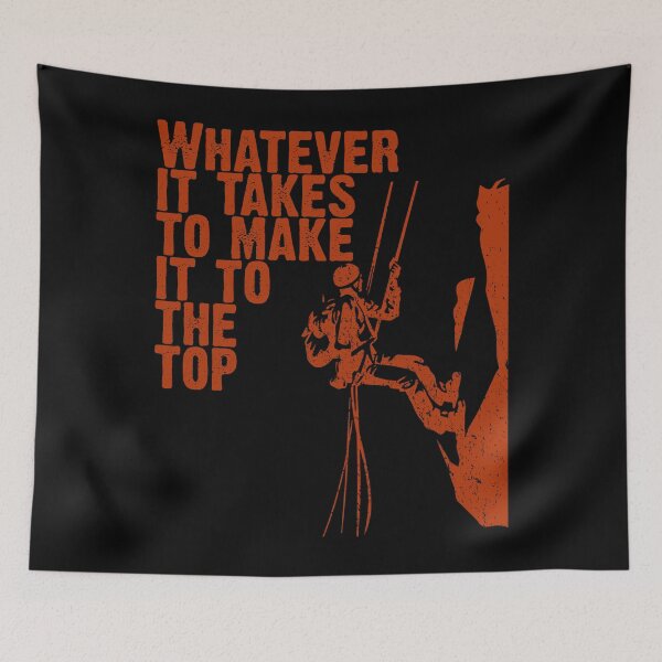 Item preview, Rock Climbing Retro Vintage Distressed Design designed and sold by JakeRhodes.