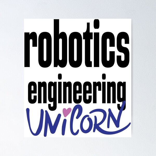 Item preview, Robotics Engineering Unicorn designed and sold by ProjectX23.