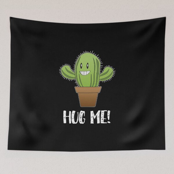 Item preview, Cactus Hug - funny, prickly t-shirt with succulent designed and sold by Cari-Graphy.