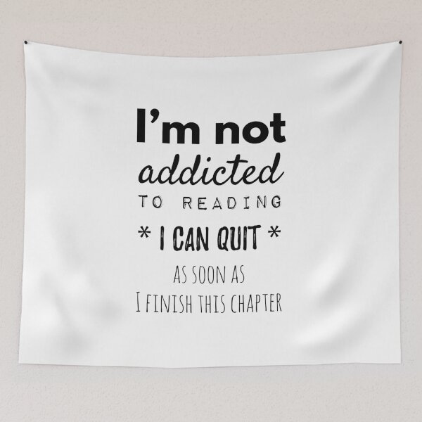 Item preview, Book Addict designed and sold by Fairytale Farmer.