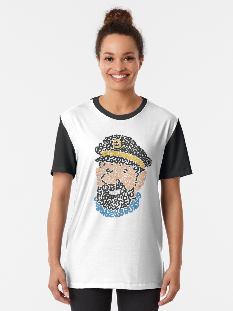 Alternate view of Captain Haddock Graphic T-Shirt