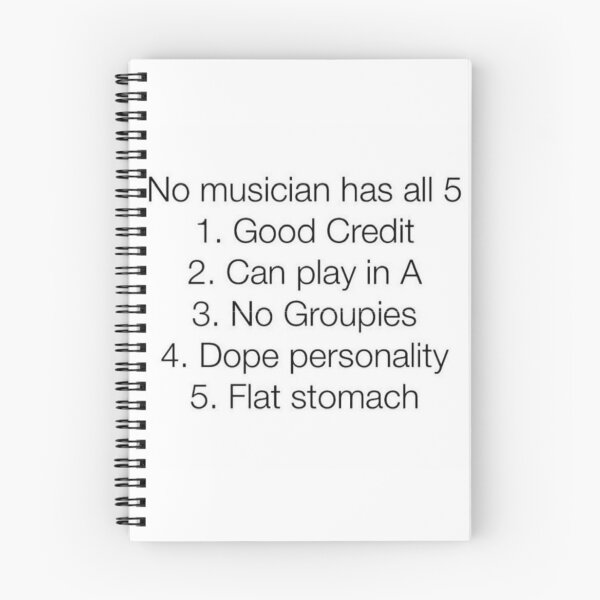 Item preview, No Musician has... designed and sold by jazzadelphia.