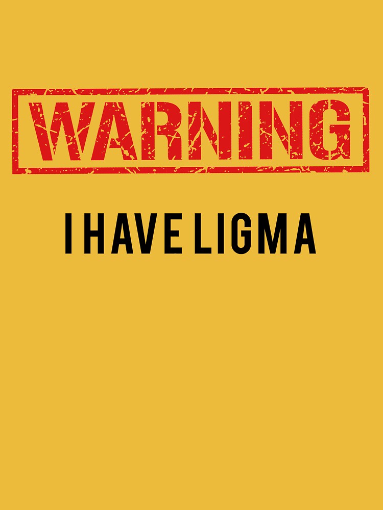  Beware of The Ligma Variant Funny Joke T-Shirt : Clothing,  Shoes & Jewelry