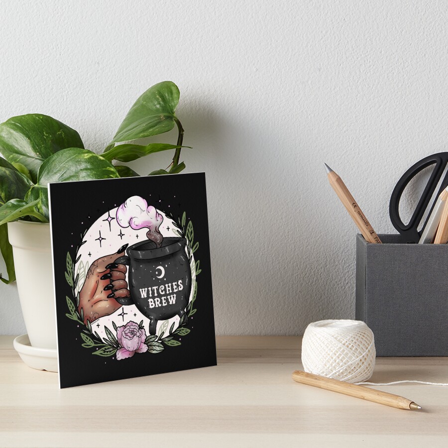 Witches Brew Art Board Print
