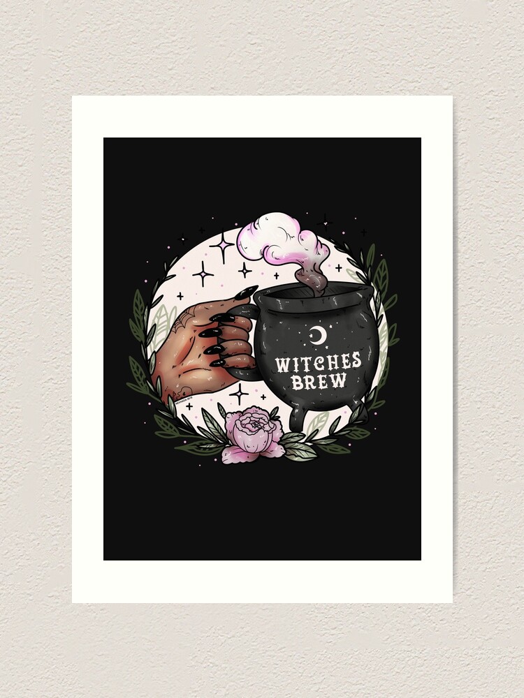 Alternate view of Witches Brew Art Print