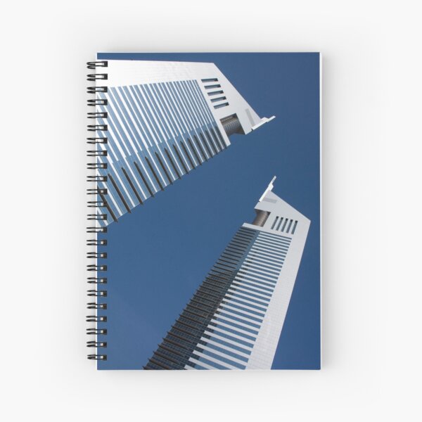 The Emirates Towers, Dubai Spiral Notebook